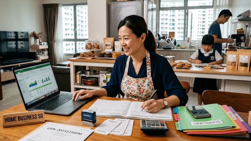 How Singapore Parents Running Home Businesses Keep the Books in Order